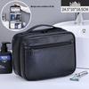 AIIJIU Men's PU Business Toiletry Bag