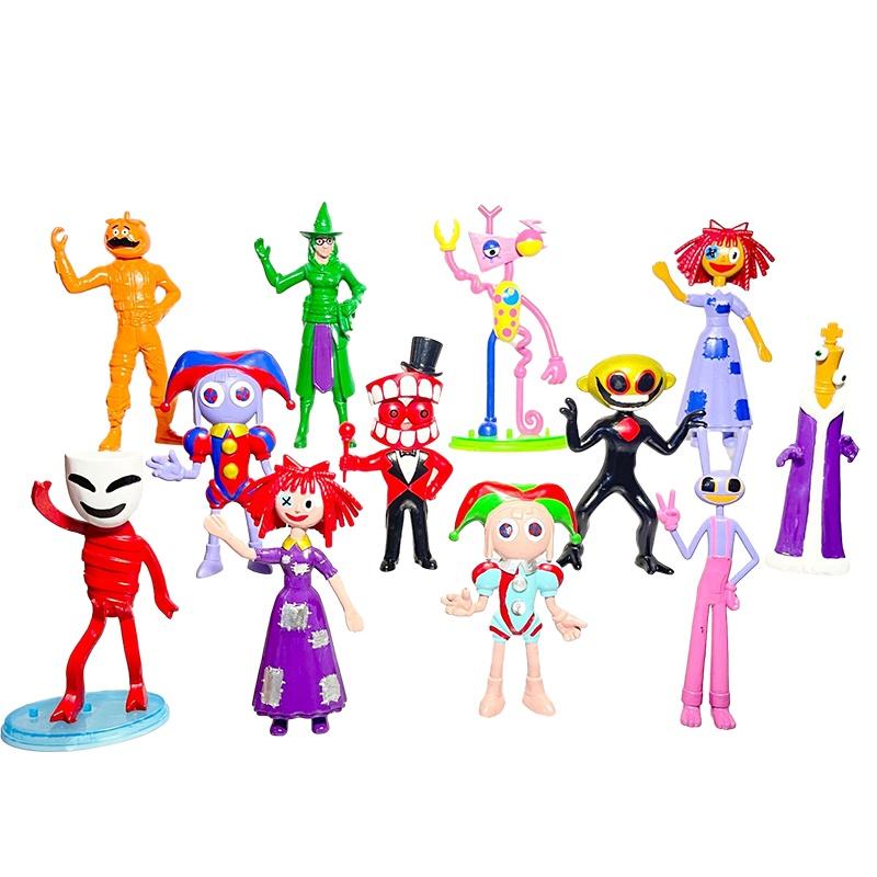 Prodotto Popolare Transfrontaliero Burattino a Mano Circo Digitale Giocattolo Per Decorazione Festa di Compleanno Bambole per Bambini Piccoli Regali