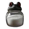 Mehrzweck-Glasbehälter inklusive Deckel Froschmuster Organizer für die Küche Gewürzorganisation Verbesserung