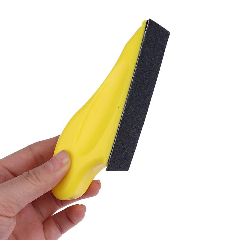 3.5"X 1" Mini Sandpaper Kit With Hook And Loop Sanding Block 71 Pcs Assorted 40/80/120/180/240/400/600 Grits For Polishing