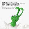 New Type of Pet Latex Toy: Long-eared Rabbit Animal Teeth Grinding and Cleaning Natural Latex Sound-making Toy
