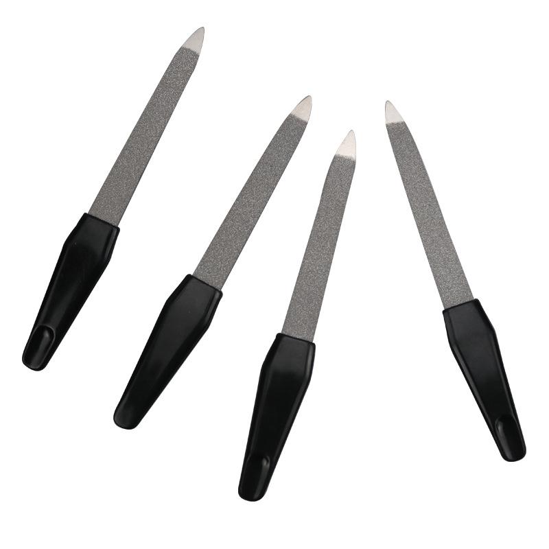 

Металлическая пилка для ногтей из нержавеющей стали 148 мм с пескоструйной обработкой One Size