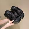 High-heeled Women's New Style Platform Sandals with Soft Soles, Beach Shoes