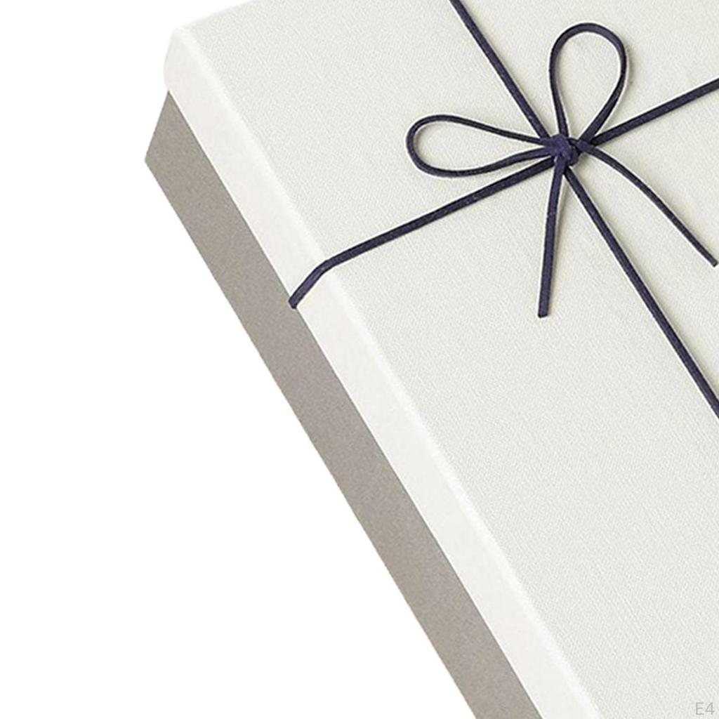 Empty Gift Box Mother's Day Cardboard Creative with Lid Rectangular Packaging for