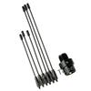 Portable Handheld RE-02 UHF F/M Ground Radical Signal Antenna Easy-to-Apply Omnidirectional Professional Enhancement for Car