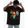 European Sizes Kick Off Soccer T-Shirt Mens T Shirts Black Elegantly Top New Spring and Autumn Trendy Printed T-shirts