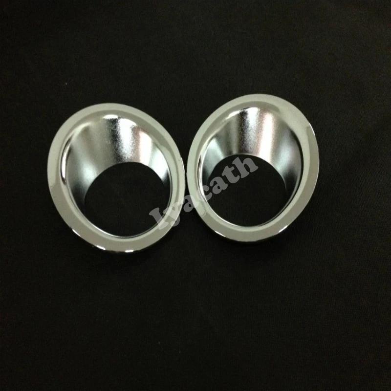 FOR Nissan X-Trail XTrail T31 2008 -2013 ABS Chrome Front rear Fog Light Lamp Cover Trim Foglight Decorative accessories