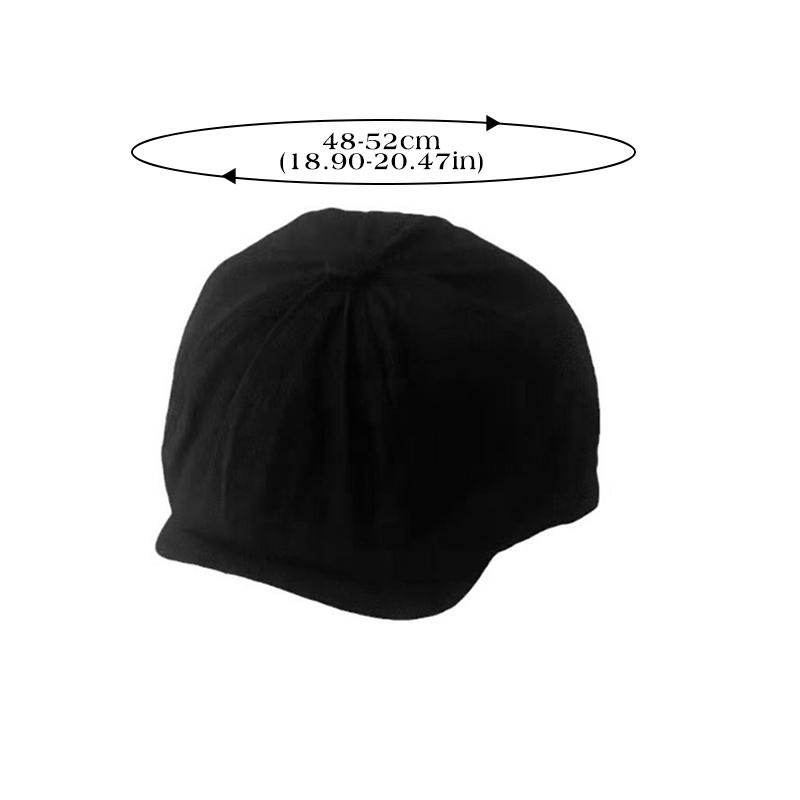 Mode Kinder Baskenmütze Einfarbig Bestickter Buchstabe Baby Schiebermütze Lässig Jungen Mädchen Sonnenschutz Vorwärtsmütze