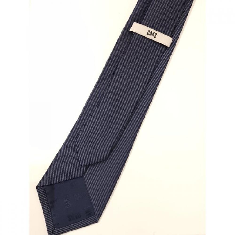 Daks Silk Blend Solid Navy Slim Tie Dmg1acf1271n1