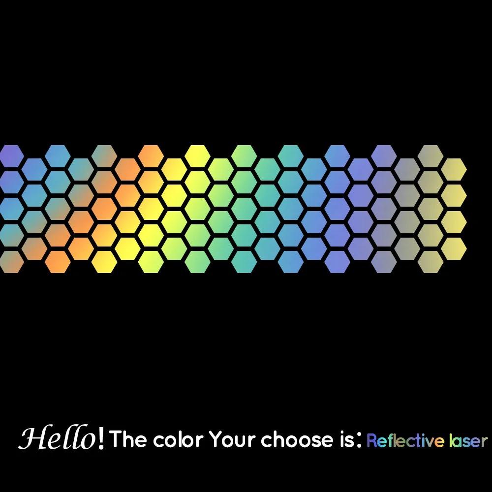 Honeycomb Car Sticker Accessories Waterproof Easy To Install Creative Decal for Decoration Suitable SUV BMW Modification