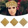 21'' Head Wrap Rapper Head Scarf Hair Bandana Smooth Turbans Skull Pattern