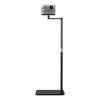 Dual-Use Projector and Phone Stand with Telescopic Adjustment, Punch-Free Tray for Home or Office.