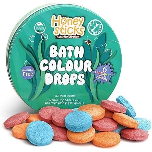 Bombas de baño - Honeysticks - Ingredientes naturales - 36 unidades - Mixto - 3 años y más amarillo