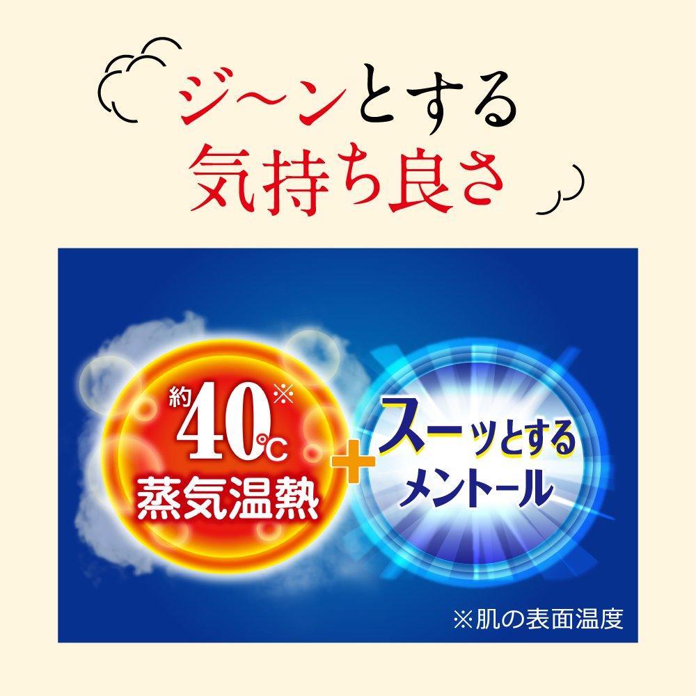 Megurism Steam Heating Sheets, Apply Directly to Skin, 8 Sheets (Menthol Included)