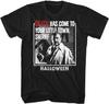 Halloween Horrorfilm Der Tod ist in deine kleine Stadt gekommen Herren T-Shirt Unisex T-Shirt