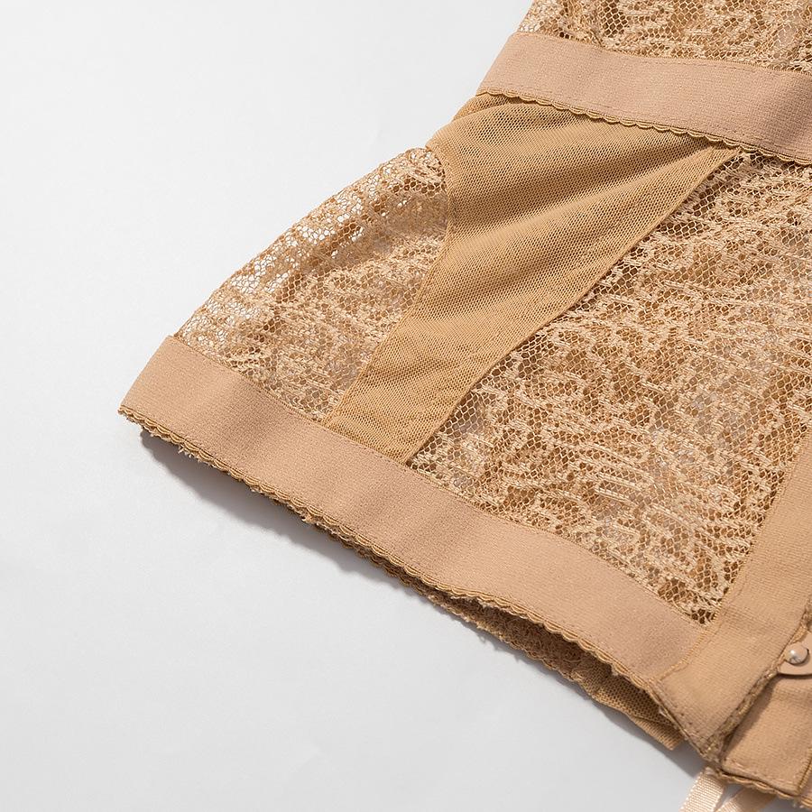 Vintage Französisches Spitzen Durchsichtiges Bandeau Korsett Top