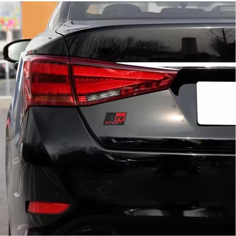 1PC Car Front Hood Grille Emblem Badge Auto Side Fender Decal Sticker for HV YARiS RZ RC RS Prius Alphard Avensis Prius Verso Crown Yaris