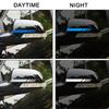 TOMALL 6pcs Rearview Mirror Car Stickers Reflective Stripes Car Mirror Decal Decoration DIY Personalization Waterproof Car Side Decal for Automotive