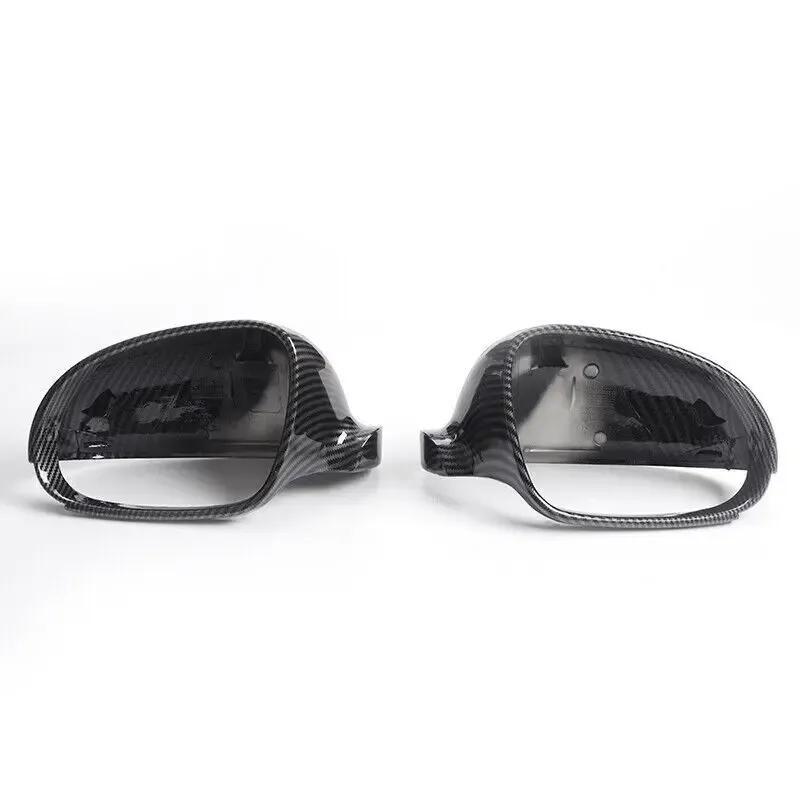 For Volkswagen VW Golf 5 MK5 GTI Jetta 5 Passat B6 B5.5 Car Rearview Side Mirror Cover Wing Cap Exterior Doror Trim Replacement