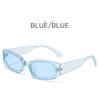 Rectangle Sunglasses Women Luxury Small Frame Glasses for Men Vintage Square Cat Eye Jelly Color Oculos De Sol Feminino