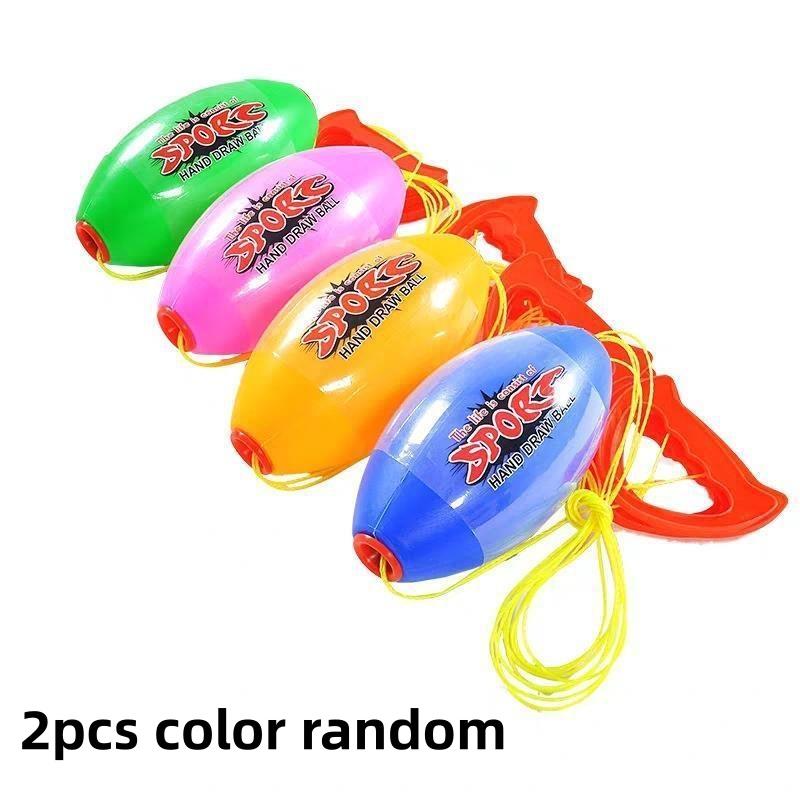 1pcs Combination Shuttle Ball Parent-child Interaction Outdoor Training Equipment Double Pull Ball Children's Kindergarten Toys