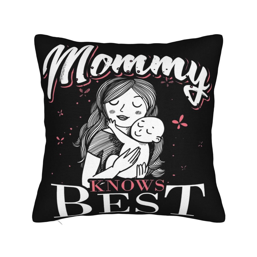 Decorative Pillow Covers Happy Mother'S Day Merch Home Throw Pillow Case Cover Zippered Multi Size