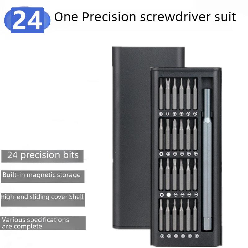 24-in-1 Precision Screwdriver Set for Household and Mobile Phone Repairs