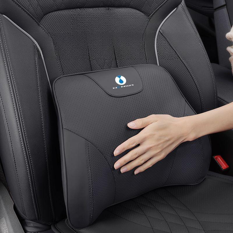 For BYD Denza D9 N7 N9 Z9 GT Car Carpet Neck Pillow Seat Cushion Lumbar Waist Support Nappa Leather Headrest Breathable Pillows