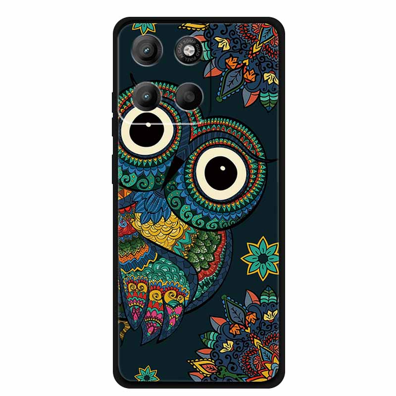 For Motorola Moto G15 4G Case G15Power 2025 New Fashion Black TPU Shockproof Phone Cases For Moto G15 Power Etui Fundas MotoG15