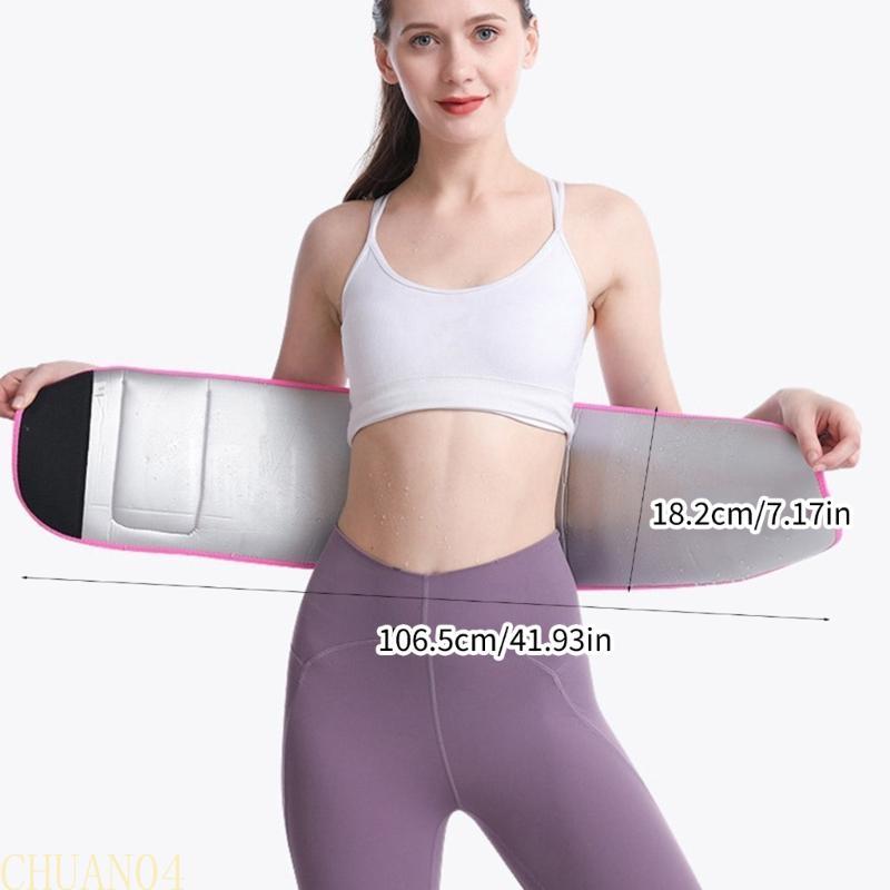A1A2 Waist Trainer Belt Waist Trimmer Belt Comfortable Men's Women's Sweat Wrap Band