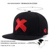 1Piece Unisex Alphabet Lettering X Embroidered Stitching Baseball Cap Outdoor Adjustable Sunscreen Leisure Hat Spring Autumn Travel Tourism Vacation