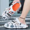 Breathable Casual Camouflage Hole Shoes Men'S Thick-Soled Non-Slip Outer-Wear Dual-Purpose Slippers Men'S Trendy Beach Sandals