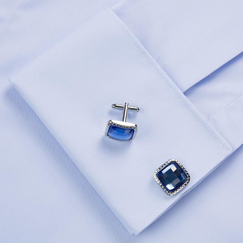Hidden Buttons Dress Shirt Pocket-less 