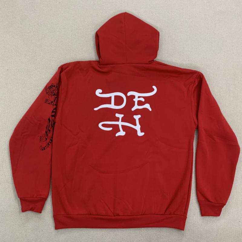 European and American Spring Skull Print Trend, Fashionable and Personalized Street Men's and Women's Hooded Sweatshirt