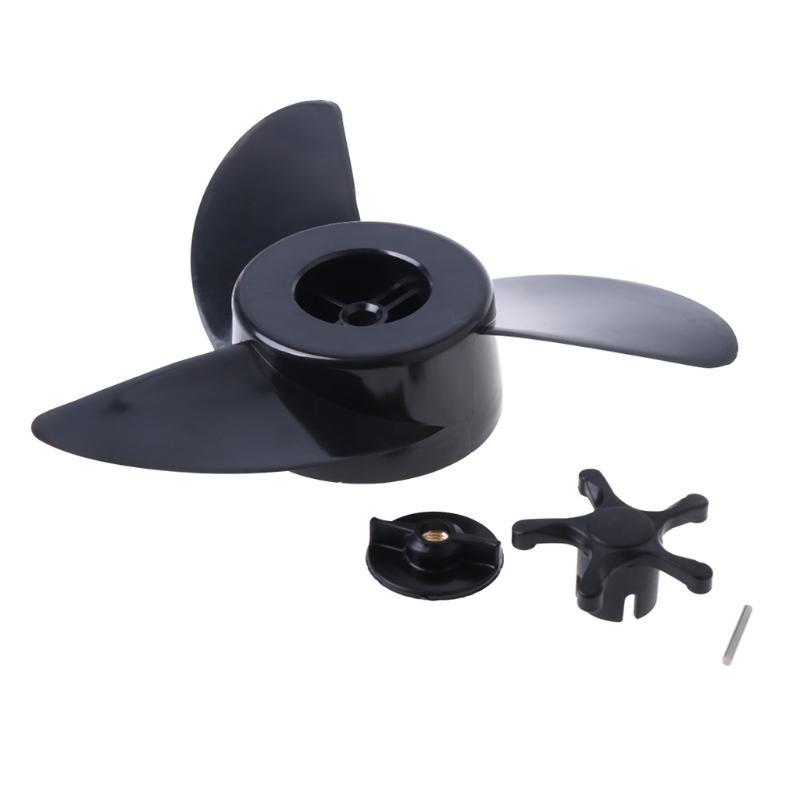 

X7JF 3 Blade Leaves Propeller Prop Metal Outboards Propeller For Marine Boat Motors CHINA