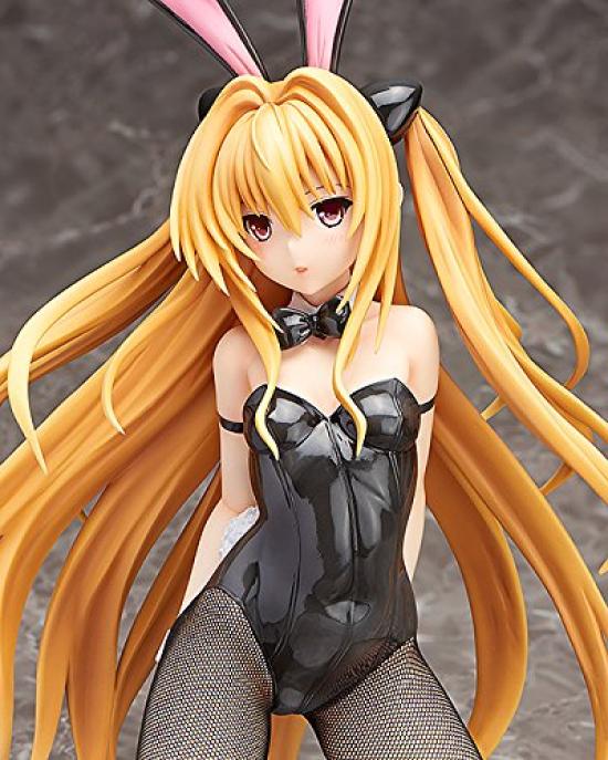 To LOVEru Darkness Golden Darkness Bunny Scale PVC Painted Complete Figure -Trouble- Ver. 1/4