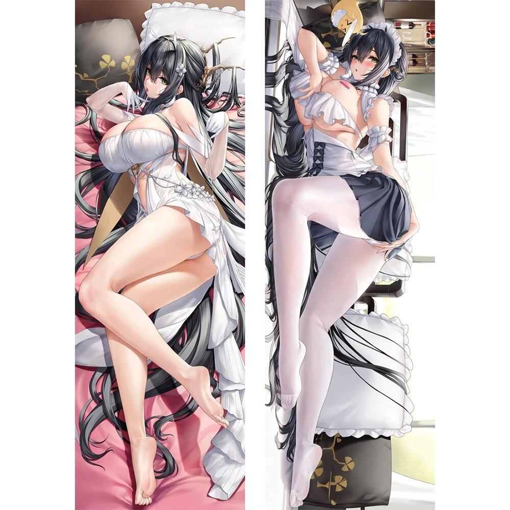 Sexy Dakimakura Game Azur Lane Pillow Case Hugging Anime Body Pillow Cover 2WAY Peachskin Otaku Cosplay Pillowcase