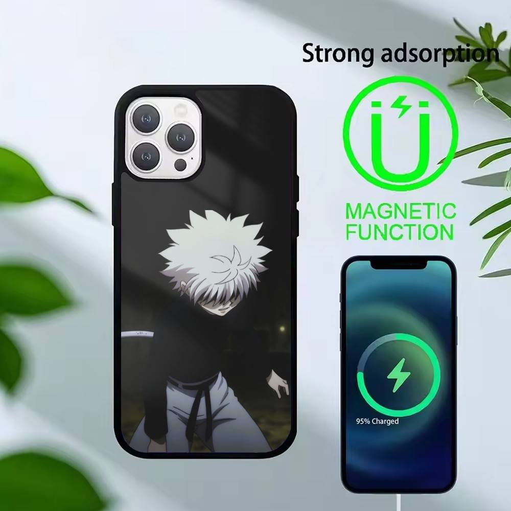 G-Killua Zoldyck K-Hunter X Hunter Handyhülle Für iPhone 14,16,15,13,17,12,Plus,Pro,Max Magnetisch Für Magsafe Mattierte Hülle