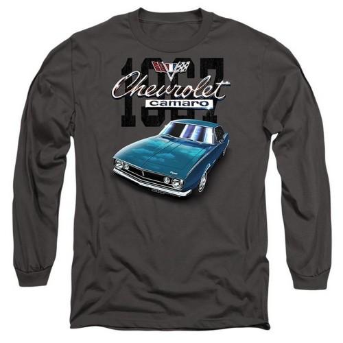 Chevrolet Mens Classic Camaro Long-Sleeved T-Shirt