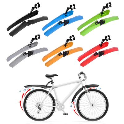 Garde-boues de vélo, Épaississement Élargissement VTT Garde-boue Avant et Arrière Réglable Garde-boue VTT