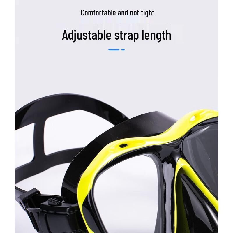 YBLKJ M2026S Silicone Snorkeling & Freediving Mask