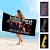 J-Judas P-Priest ROCK BAND Asciugamano da Bagno Microfibra Morbido Assorbente Traspirante Per Ragazza Bambini Decorativo Cartone Animato Asciugamano da Spiaggia