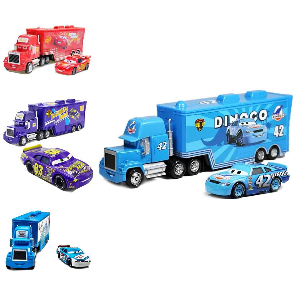 High-quality Racing Cars Mc Uncle Mcqueen Roadblock Cool Sister 95 Cargo Car For Collectors And Kids