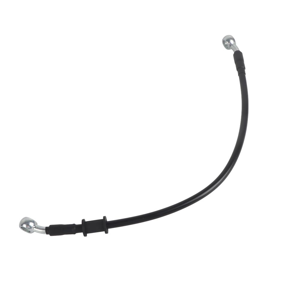 Motorcycle Brake Line Clutch Pipe Heat Insulation Sensitive Steel PVC Black Universal40cm 15.7in