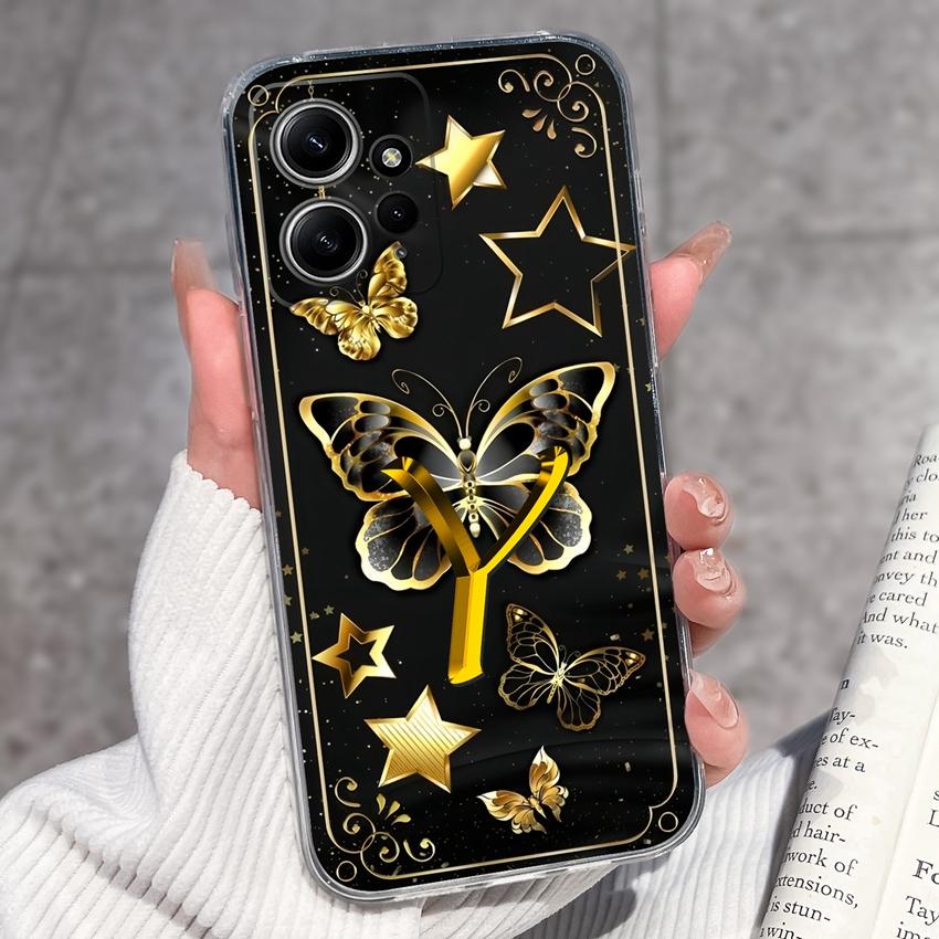 For Redmi Note 12 11 11T Pro Plus 12S 12 Turbo 11S 11SE 5 Plus 5A Pro Phone Cases Star Letters Soft Transparent Silicone Lightweight Back Covers Shell