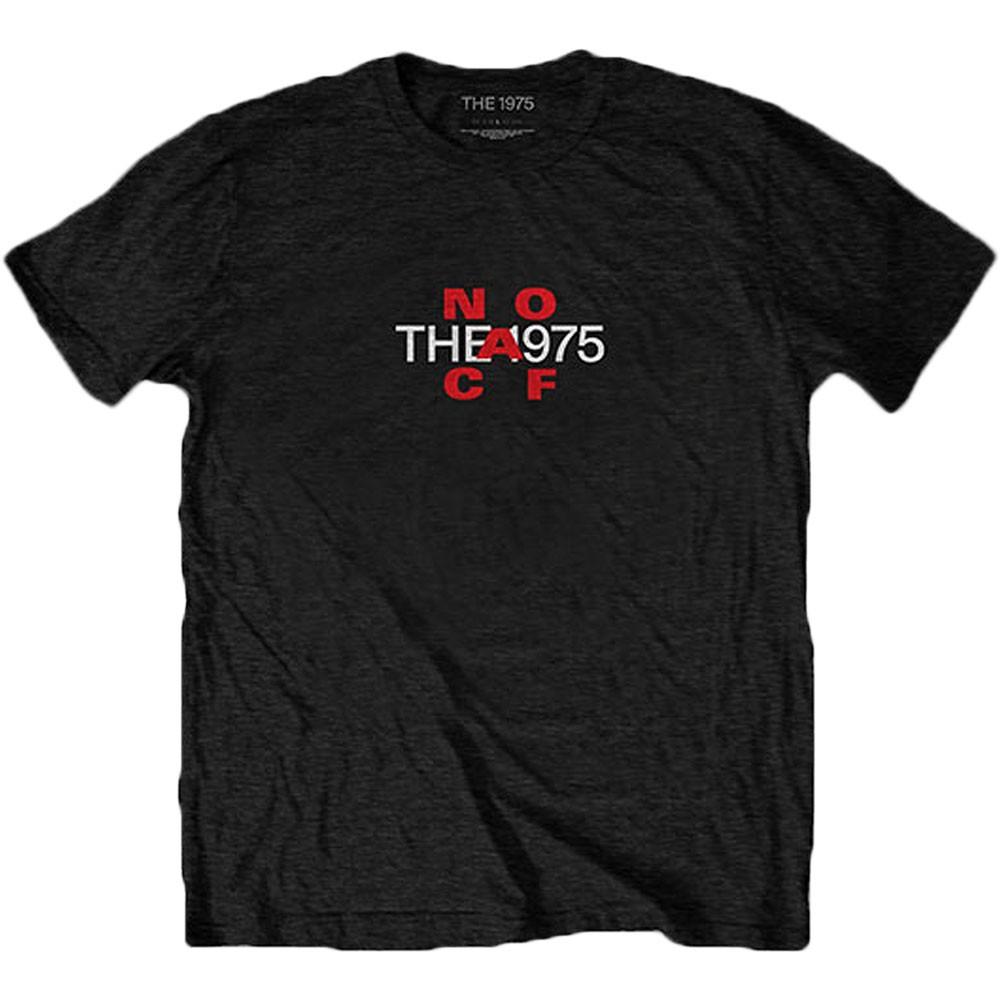Men s 1975 Music For Cars (Back Print) Slim Fit T-shirt Medium Black XXL