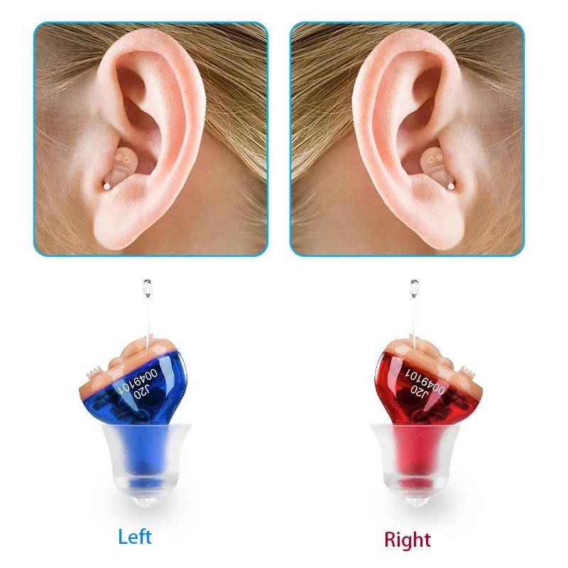 

Невидимый внутриканальный многоцветный слуховой аппарат - Английская версия Skin Right Ear