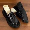 Retro British Style Small Leather Shoes Women's Summer 2025 New Platform One Pedal Japanese Jk Uniform Mary Jane Single Shoes