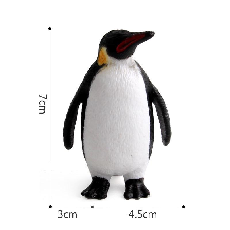 Penguin Model Toy - Children's Cross-border Cognitive Simulation of Emperor & African Marine Animals