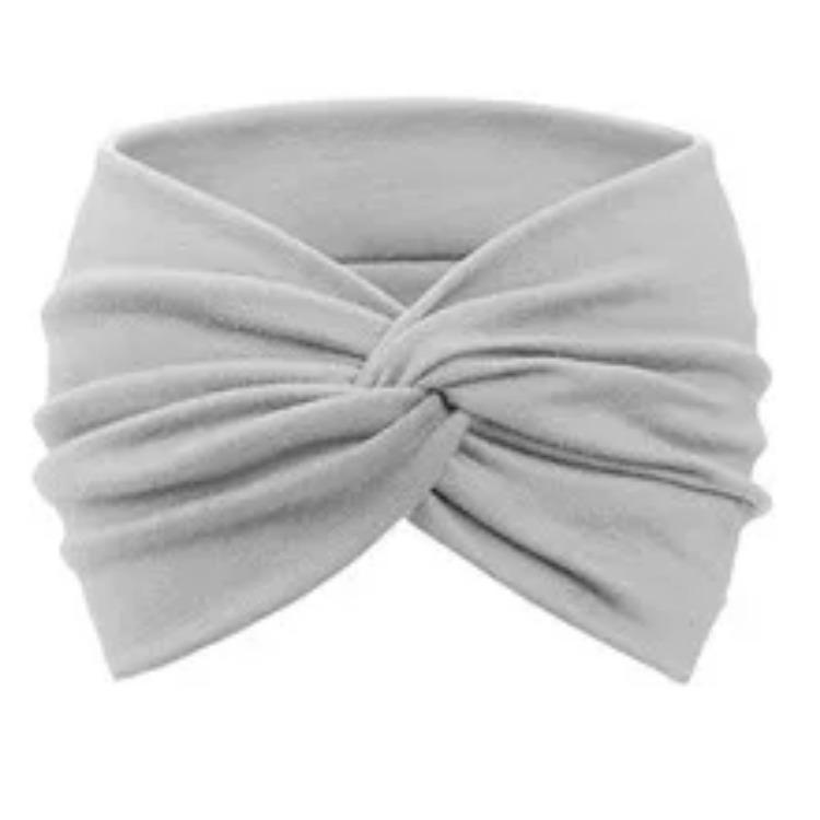 Bandoletes Torcidos Largos Para Mulheres Bandoletes de Treino Extra Grandes Faixas de Cabelo de Moda para Yoga Acessórios de Cabelo Grosso